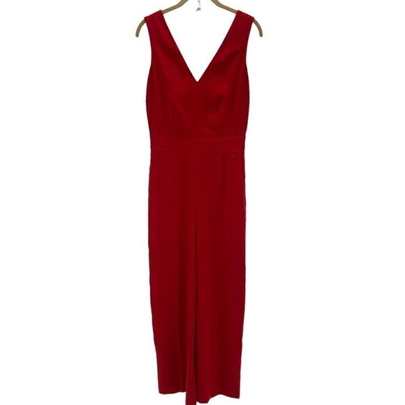Boden Hexam Red Jumpsuit NWT Women's Size 2 - Picture 3 of 13
